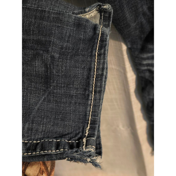 Men's Salvage Jeans 31x32 Dark Wash Blue‎ - Picture 6 of 7